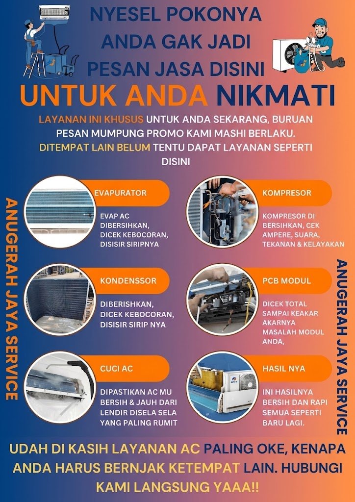 Promo layanan Anugerah Jaya Service - cek daftar harga