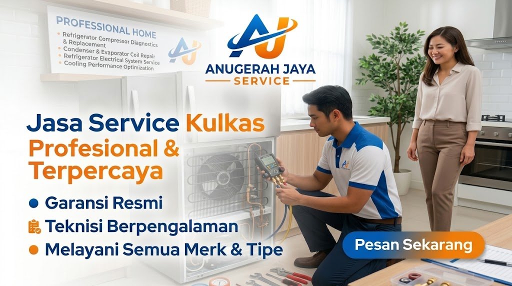 Jasa service kulkas Jabodetabek